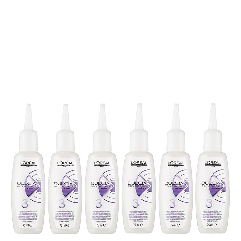 Kit de Ampola Loréal Professionnel Dulcia Advanced 3  6 x 75 ml