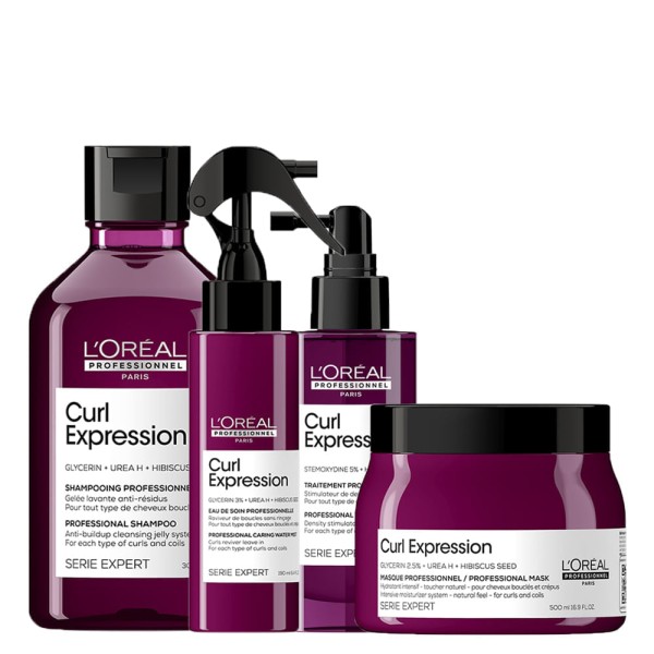 Encontraproduto.com.br - Kit LOreál Professionnel Serie Expert Curl Expression com Máscara 500 ml + 3 Produtos