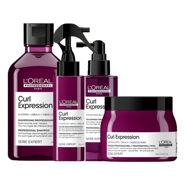 Encontraproduto.com.br - Kit LOreál Professionnel Serie Expert Curl Expression com Máscara 500 ml + 3 Produtos