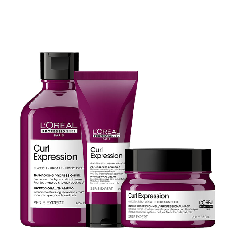 Encontraproduto.com.br - Kit LOreál Professionnel Serie Expert Curl Expression Home Care - 3 Produtos