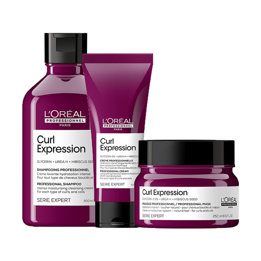 Encontraproduto.com.br - Kit LOreál Professionnel Serie Expert Curl Expression Home Care - 3 Produtos