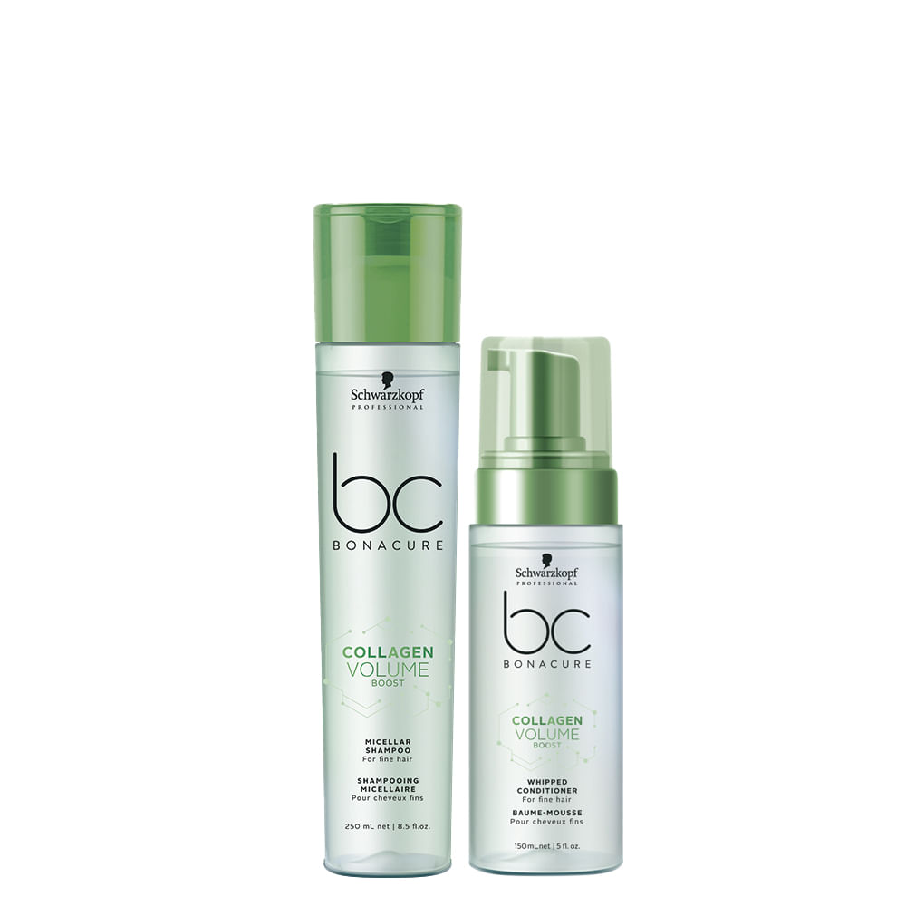 Kit Schwarzkopf Professional Bc Bonacure Volume - Shampoo 250 ml + Condicionador 150 ml