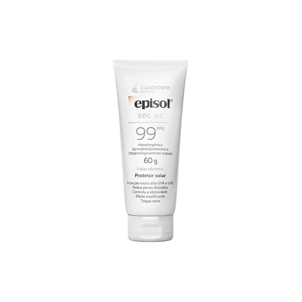 Kit Cuidado da Pele Mantecorp - Protetor Solar Facial FPS 99 60 g + Protetor Solar em Pó Facial FPS 50 Morena 10 g