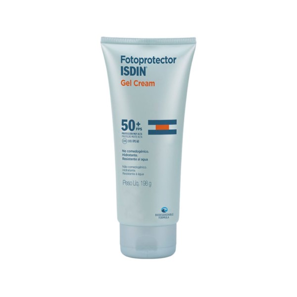 Encontraproduto.com.br - Kit Isdin - Protetor Solar Facial com Cor FPS 50 Clara 50 ml + Protetor Solar Corporal FPS 50+ 198 g