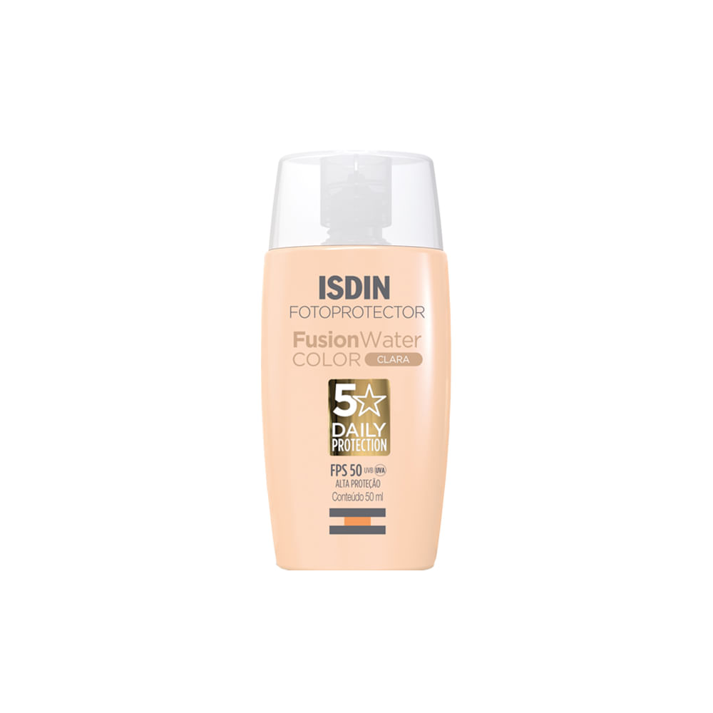 Encontraproduto.com.br - Kit Isdin - Sérum Facial 30 ml + Protetor Solar Facial com Cor FPS 50 Clara 50 ml