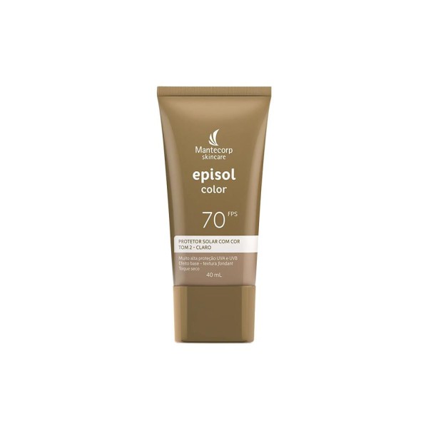 Encontraproduto.com.br - Kit Facial Mantecorp - Protetor Solar Tom 2 Claro Fps 70 40 ml + Água Micelar 190 ml + Hidratante 50 ml