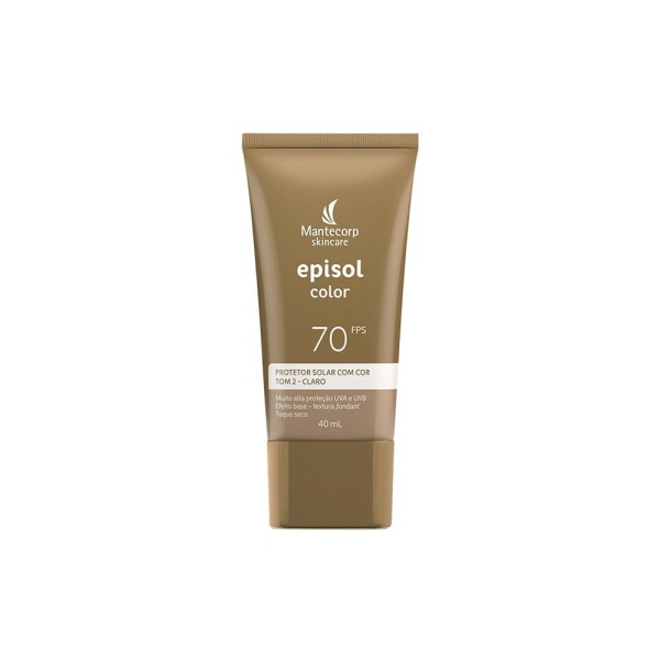 Encontraproduto.com.br - Kit Facial Mantecorp - Protetor Solar Tom 2 Claro Fps 70 40 ml + Água Micelar 190 ml + Hidratante 50 ml