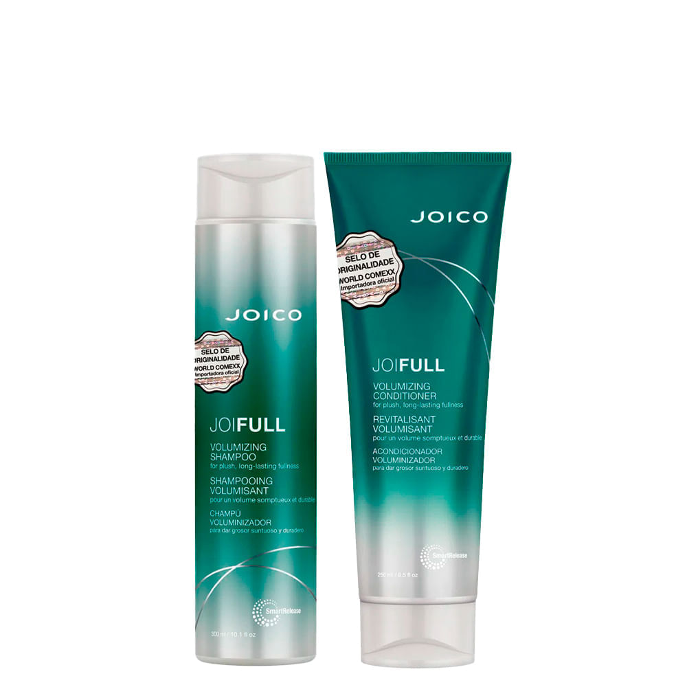 Encontraproduto.com.br - Kit Joico Joifull Volumizing - Shampoo 300 ml + Condicionador 250 ml Kit Joico Joiful Volumizing - Shampoo 300 ml + Condicionador 250 ml