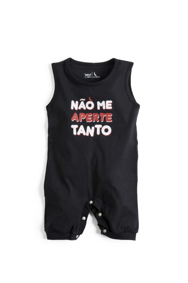 Encontraproduto.com.br - MACACAO MINI BABY NAO ME APERTE TANTO
