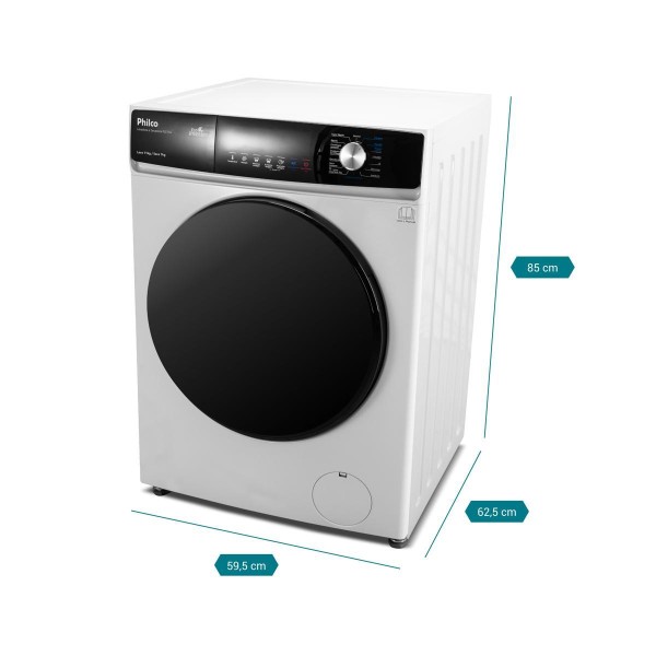 Encontraproduto.com.br - Lava e Seca Philco 11Kg PLS11A Inverter Plus Branca