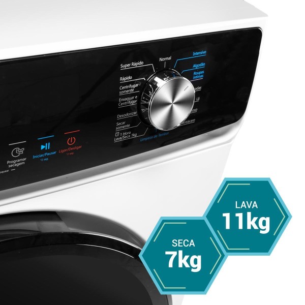 Encontraproduto.com.br - Lava e Seca Philco 11Kg PLS11A Inverter Plus Branca