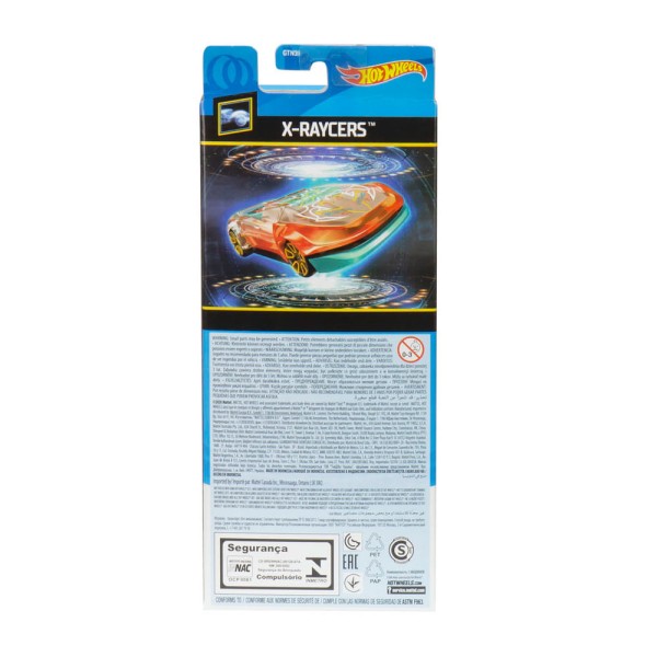 Encontraproduto.com.br - Hot Wheels X-Raycers Pack com 5 Carrinhos - Mattel