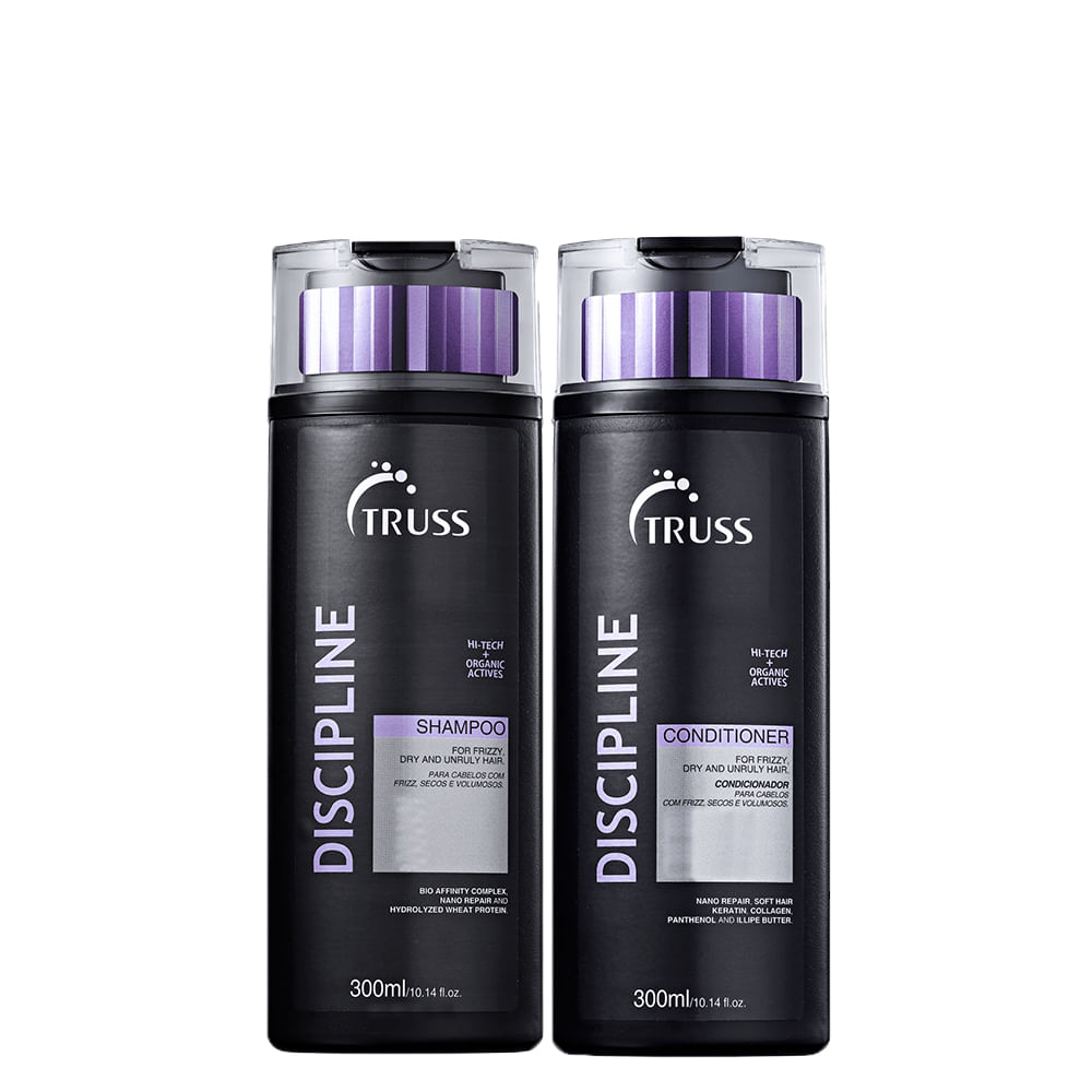 Kit Truss Discipline  - Shampoo 300 ml + Condicionador 300 ml