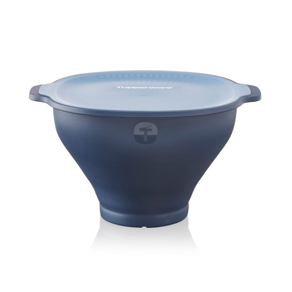 Encontraproduto.com.br - Pipoqueira Wow Pop Tupperware Para Micro-Ondas Mar Profundo
