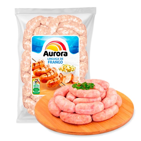 Encontraproduto.com.br - Linguiça de Frango Aurora Congelada