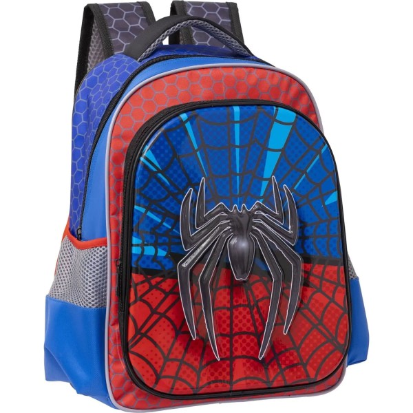 Encontraproduto.com.br - Mochila Spider - MIM6337-16 - Yepp -  AZUL/VERMELHO