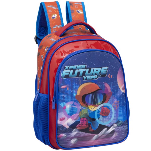 Encontraproduto.com.br - Mochila Xpider Futuro - MIM6328-16 - Yepp -  VERMELHO/AZUL