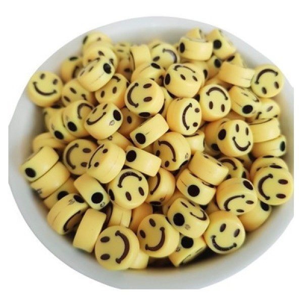 BOLA LEITOSA PASSANTE 08MM EM PLASTICO COM 500GR