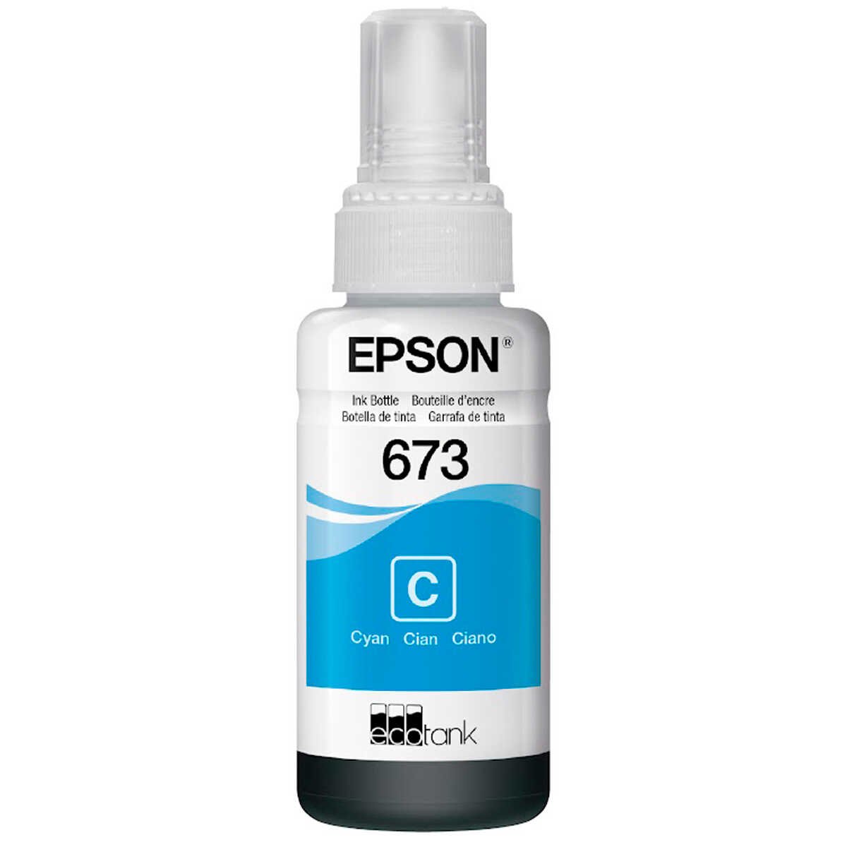 Refil de Tinta EPSON T673220 Ciano