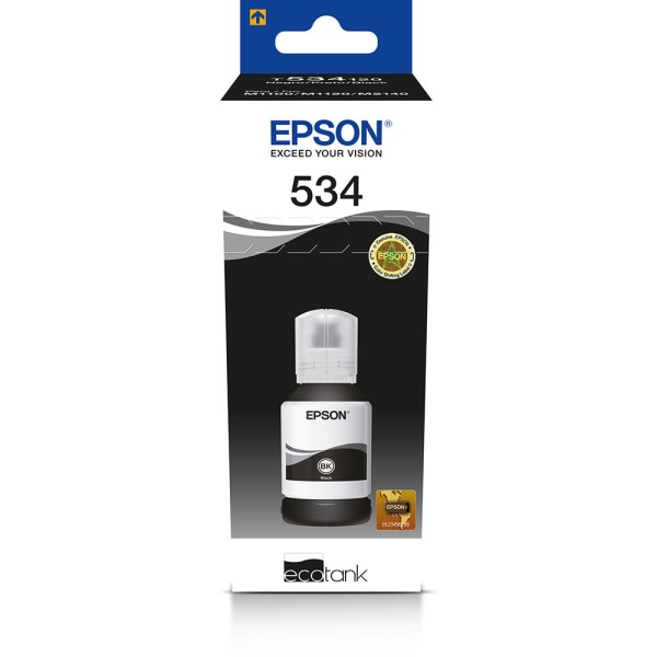 Encontraproduto.com.br - Refil de Tinta Epson 534 70ml Preto