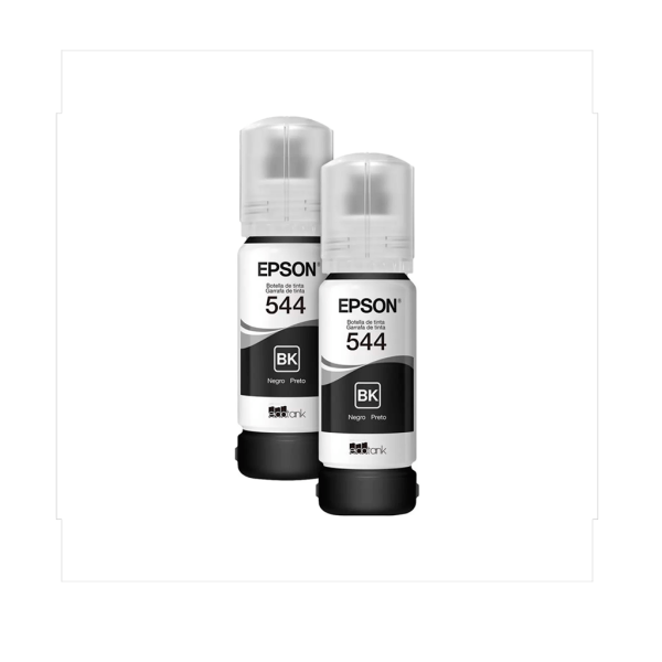 Encontraproduto.com.br - Kit Refil de Tinta Epson 2x1 Preto - T544