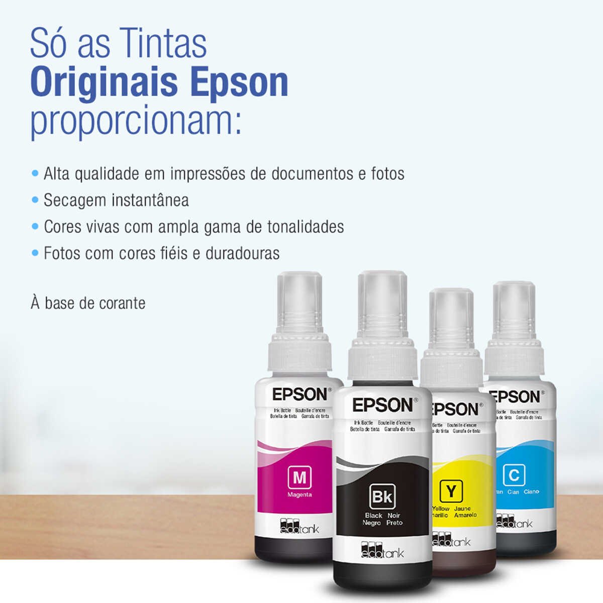 Refil de Tinta Epson T574 Ciano 70ml