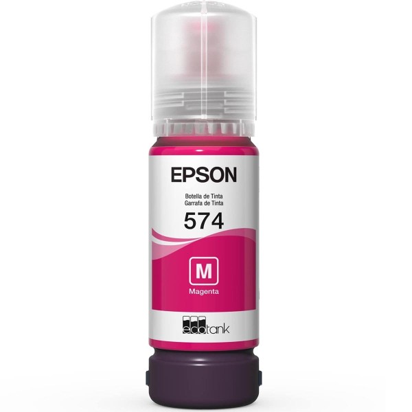 Encontraproduto.com.br - Refil de Tinta Epson T574 Magenta 70ml