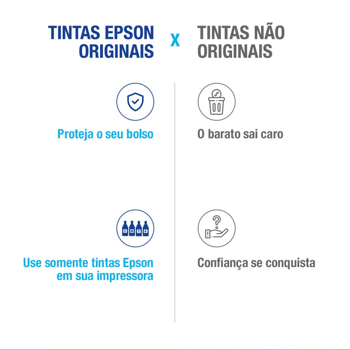 Encontraproduto.com.br - Refil de Tinta Epson T574 Magenta Claro 70ml