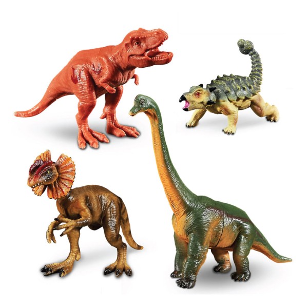 Encontraproduto.com.br - Robo Alive Dino World Brotossauro Verde- Candide