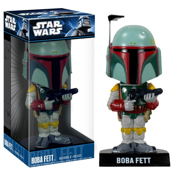 Encontraproduto.com.br - Bobble Head Figure - Star Wars - Boba Fett
