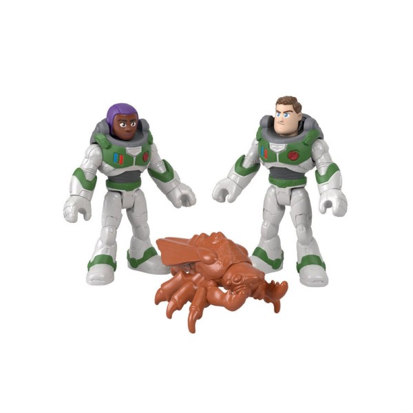 Encontraproduto.com.br - Imaginext Lightyear Buzz Lightyear e Alisha Hawthorne - Mattel
