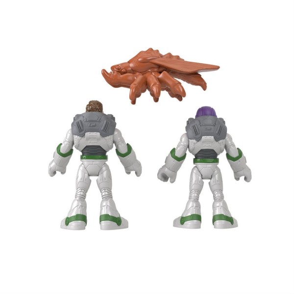 Encontraproduto.com.br - Imaginext Lightyear Buzz Lightyear e Alisha Hawthorne - Mattel