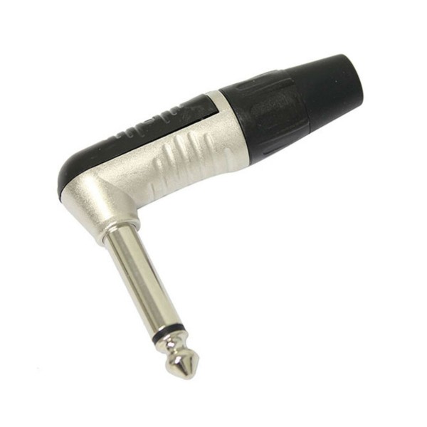 Encontraproduto.com.br - Conector P10 Mono Macho Angulado RP-2RC - Rean By Neutrik
