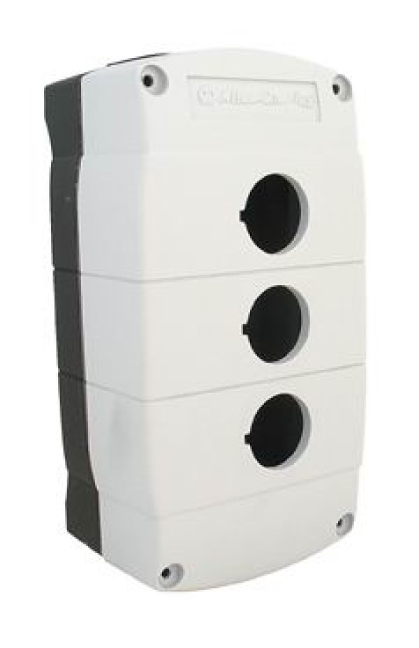 Encontraproduto.com.br - Caixa Plastico IP66 3 Furos 22MM (155X79X58) REF.800F3PP - Rockwell Automation