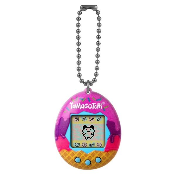 Encontraproduto.com.br - Tamagotchi Bichinho Virtual Cream - Fun Divirta-se