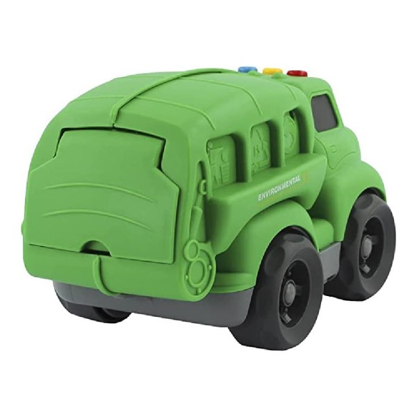 Encontraproduto.com.br - Caminhãozinho de Profissões Caminhão de Lixo - BRR Toys