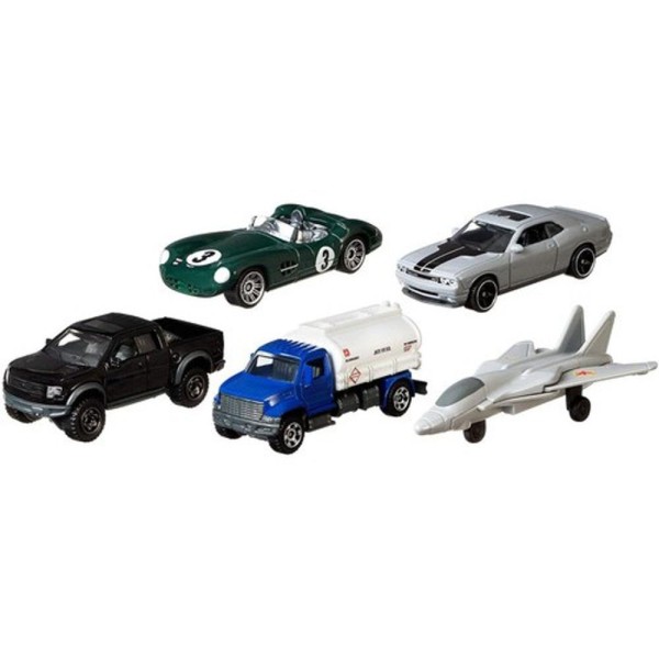 Encontraproduto.com.br - Matchbox Top Gun Maverick Pack 5 Carrinhos GPF96 - Mattel