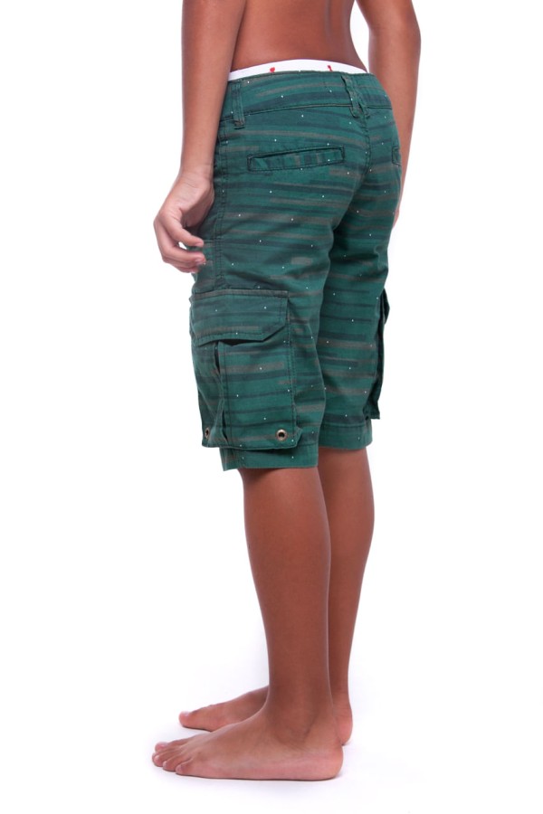Encontraproduto.com.br - BERMUDA MINI CARGO ARMY TUPI