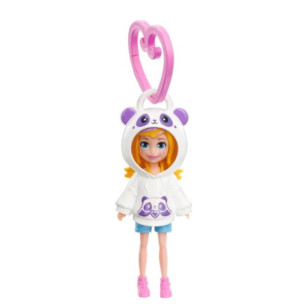 Encontraproduto.com.br - Boneca Polly Pocket Amigos Shani Panda - Mattel