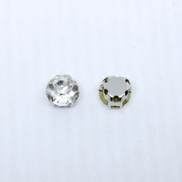 Encontraproduto.com.br - STRASS DE COSTURA C/CAIXINHA 3 GARRAS SS34 EM LATÃO COM 720 PEÇAS