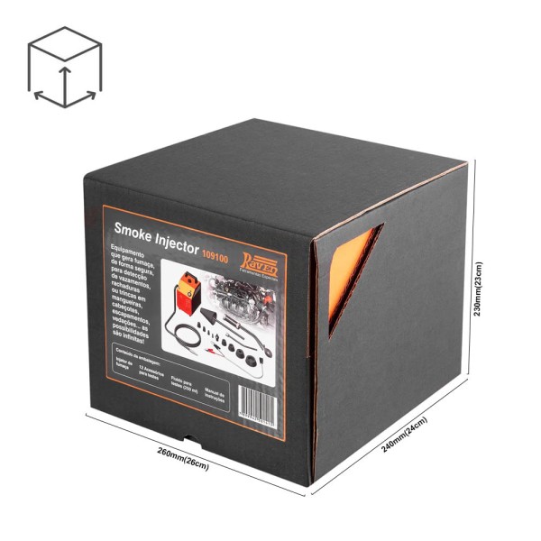 Encontraproduto.com.br - Máquina de Fumaça para Detectar Vazamentos - 109100 SMOKE INJECTOR - Raven