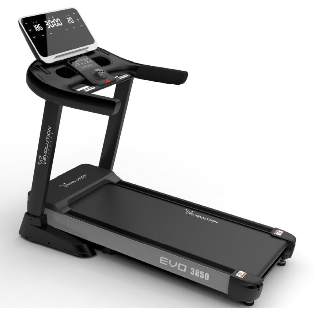 Encontraproduto.com.br - Esteira Elétrica Com Inclinação Eletrônica Evolution Fitness Evo 3850 220v
