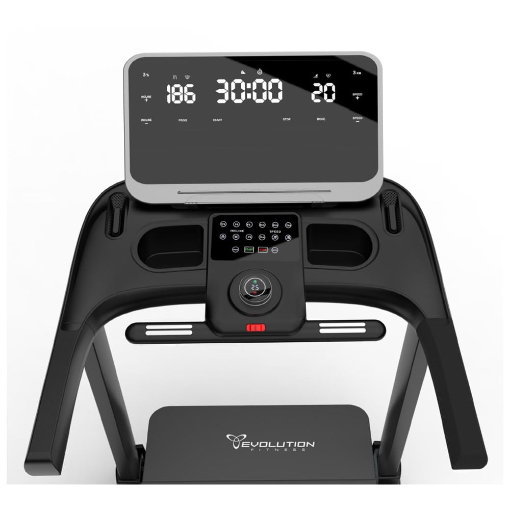 Encontraproduto.com.br - Esteira Elétrica Com Inclinação Eletrônica Evolution Fitness Evo 3850 220v
