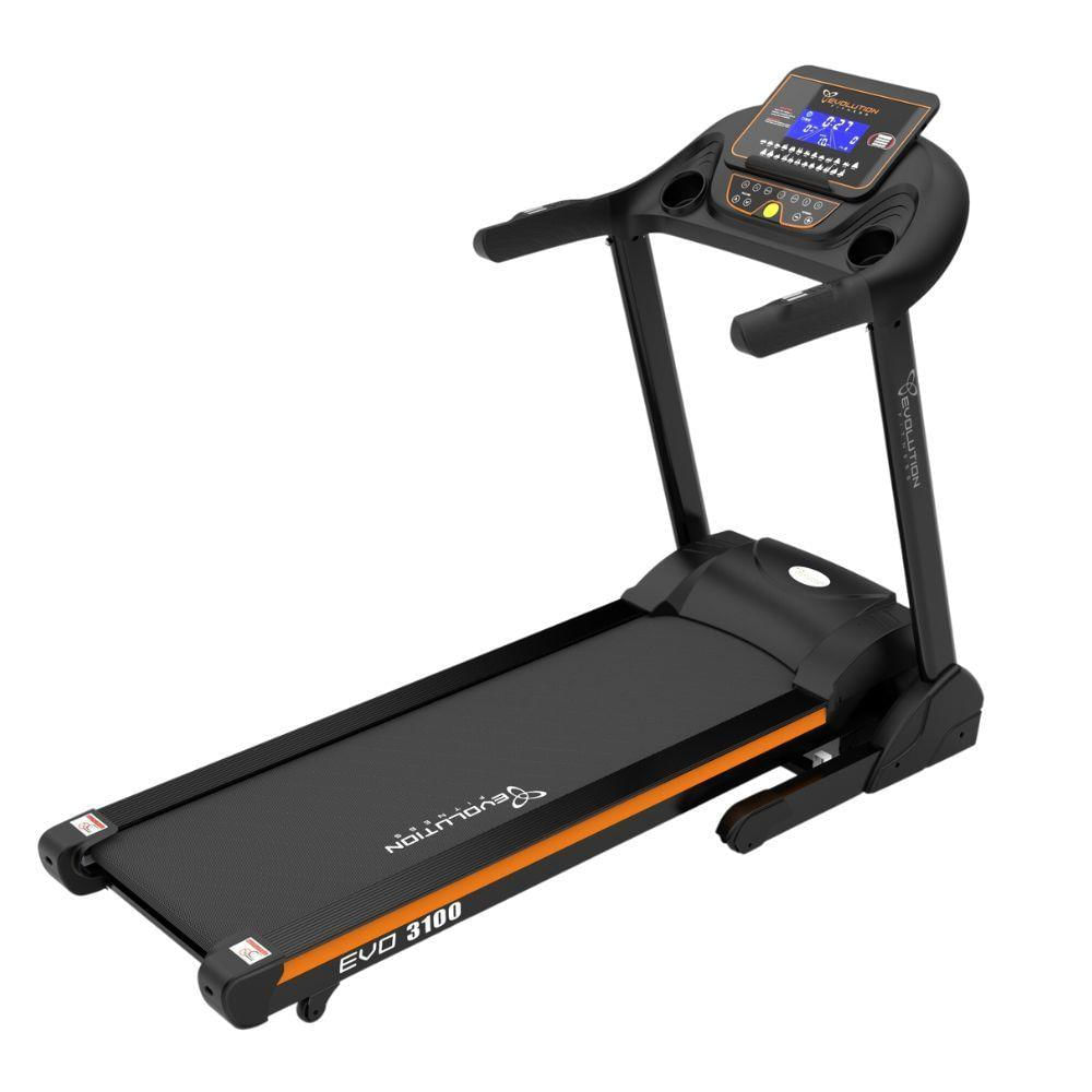 Encontraproduto.com.br - Esteira Elétrica Com Inclinação Eletrônica Evolution Fitness Evo 3100 110V