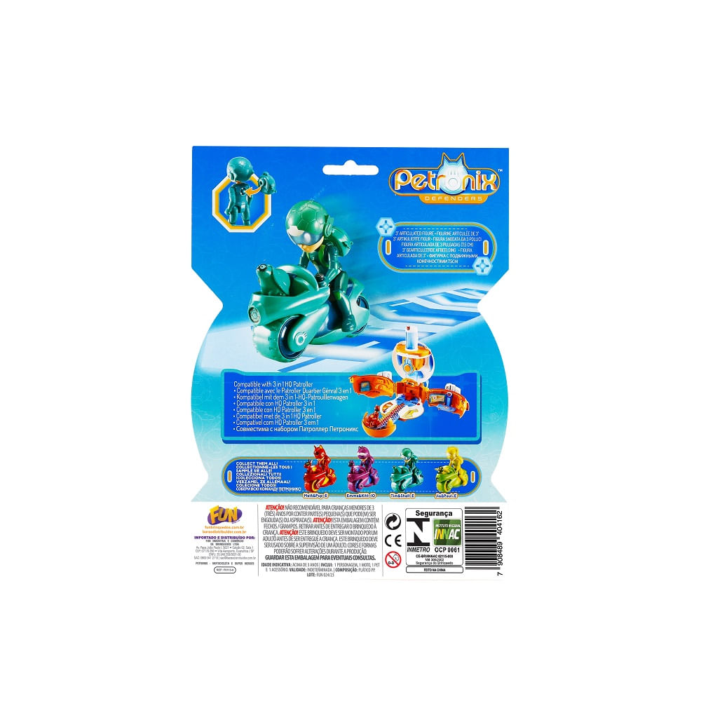 Encontraproduto.com.br - Petronix Motocicleta Tim e Shell-E - Fun Divirta-se