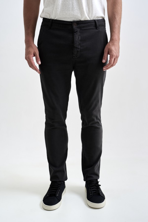 Encontraproduto.com.br - Calça Chino Soft Preto