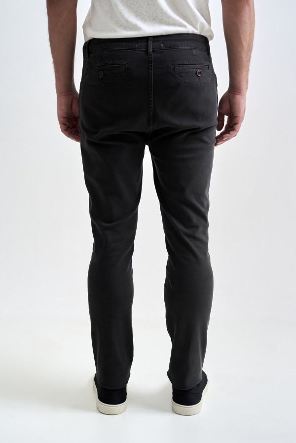 Encontraproduto.com.br - Calça Chino Soft Preto