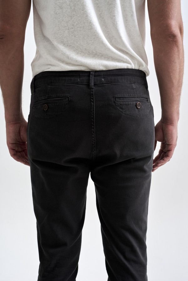 Encontraproduto.com.br - Calça Chino Soft Preto