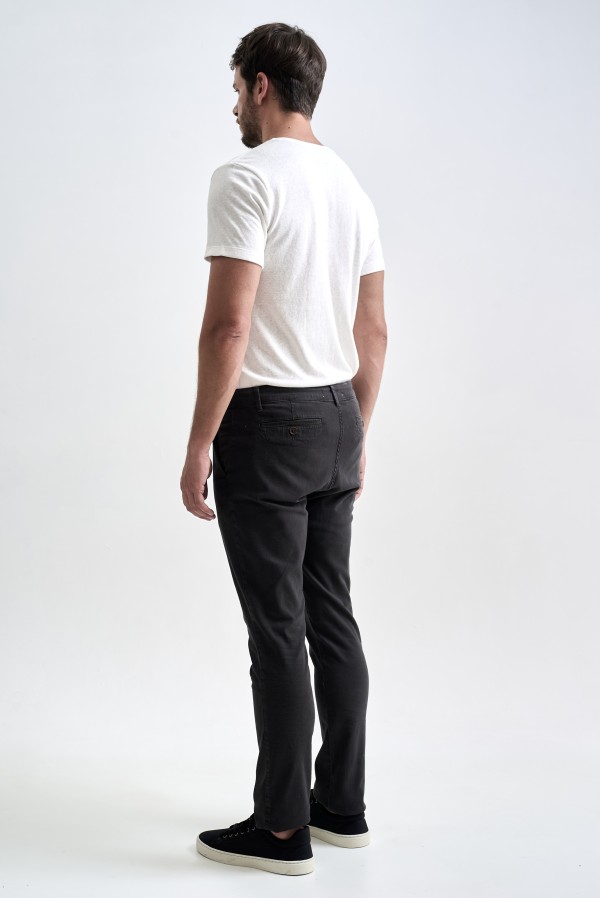 Encontraproduto.com.br - Calça Chino Soft Preto