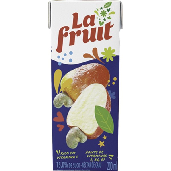 Encontraproduto.com.br - Suco La Fruit Caju TP com 200ml